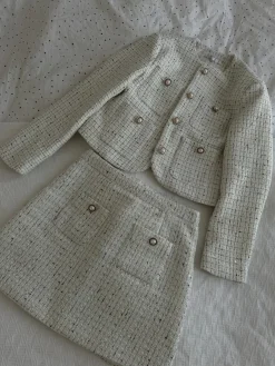 Serena nederdel hvid