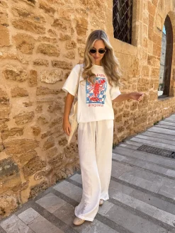 Sif bukser hvid tall