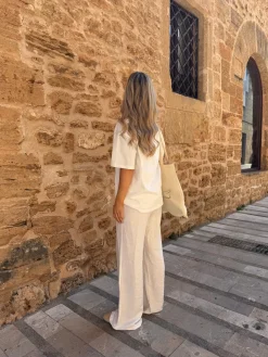 Sif bukser hvid tall