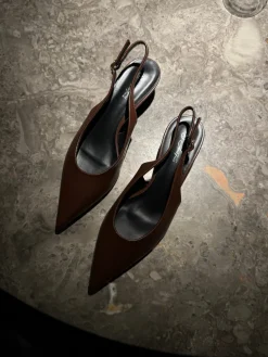 Sofia stiletter mørkebrun