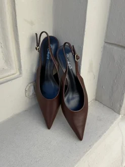 Sofia stiletter mørkebrun