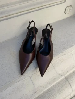 Sofia stiletter mørkebrun