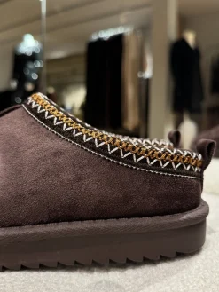 Tatiana bamsesko mørkebrun