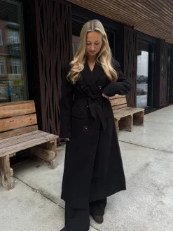 Valeria trenchcoat sort