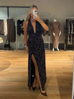 Vanessa kjole mørkebrun