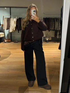 Victoria cardigan mørkebrun